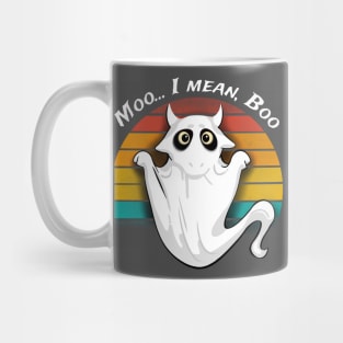 Moo I mean, Boo Mug